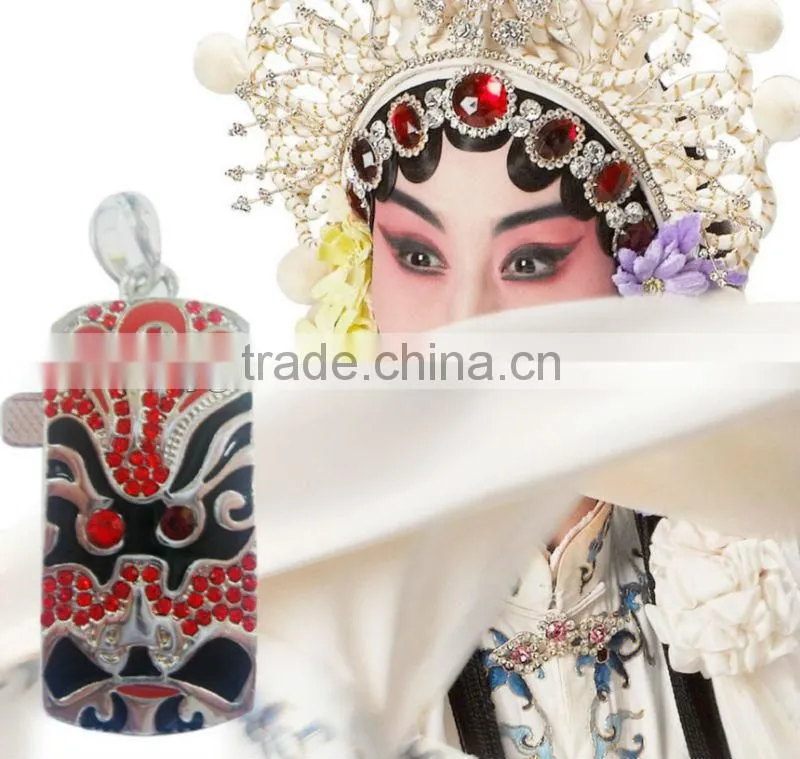 Top Sale Jewellery Mask USB with Keychain For Promotion