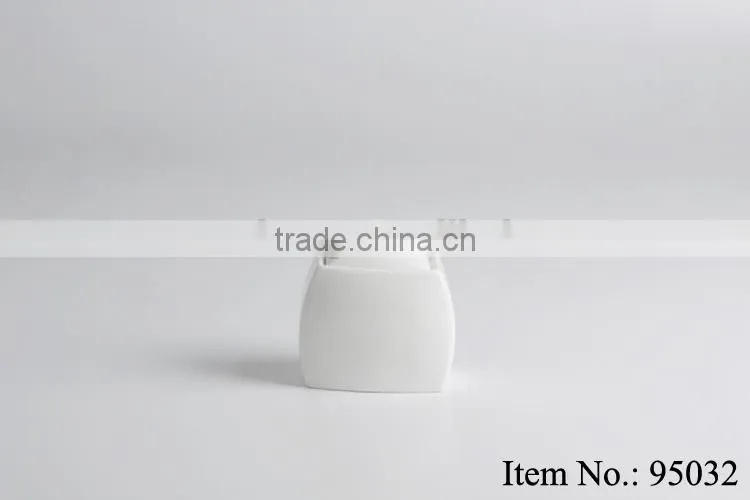 plain fine China ceramic sugar pot