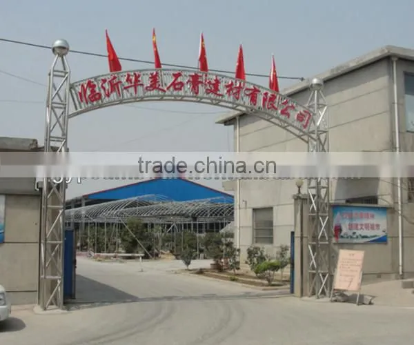 The calcium silicon ceiling and gypsum ceiling