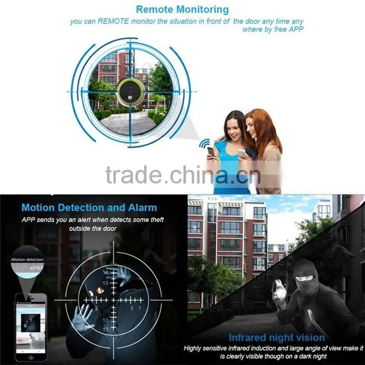 Forrinx Night Vision Novelty Electronic Doorbell Wifi