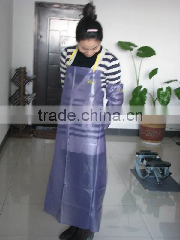 Transparent Plastic Waterproof Apron for Protection