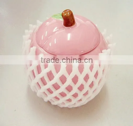 Wine bottle protective packaging sleeve net