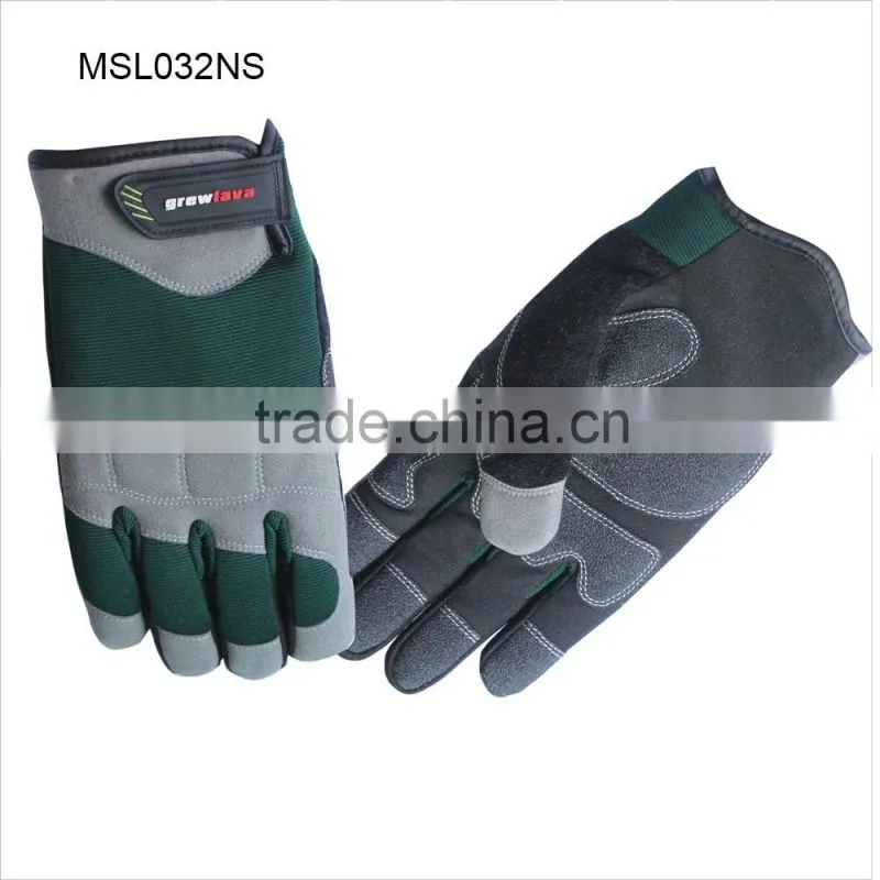 Winter Synthetic leather Synthetic leather glove coat