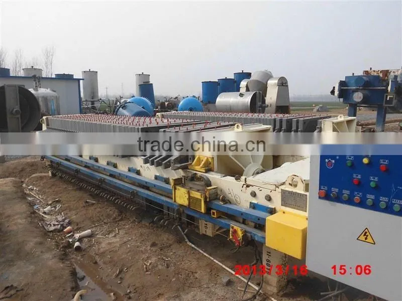 quality automatic plate separation membranes filters press used in the coal/mining