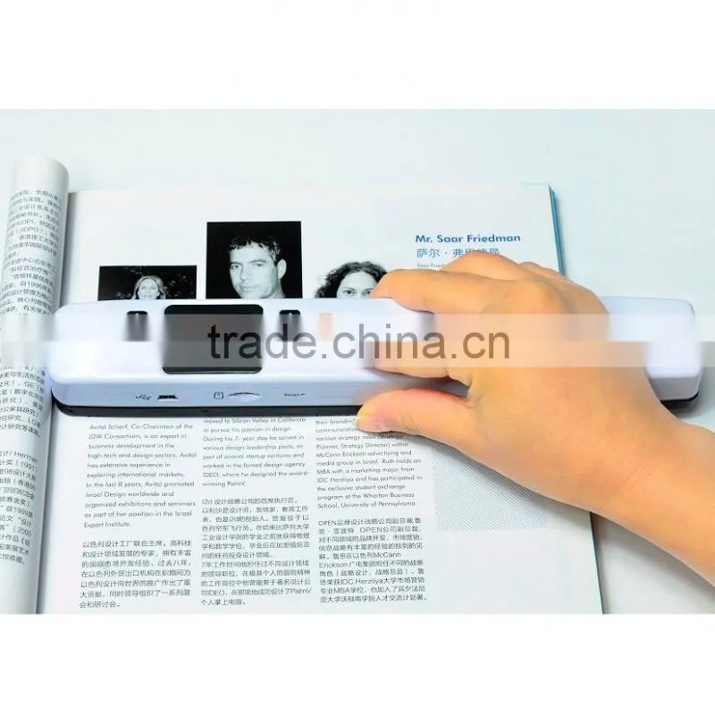 Max 1050dpi iscan Wifi Portable Scanner, document book scanner, A4 paper Wifi Scanner