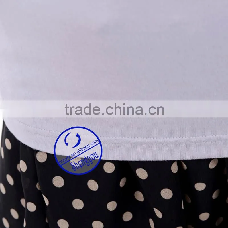 Fashion sample wholesale 100 cotton plain blank maternity tank tops