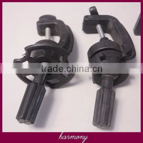 SALON training teaching head holder with white and black