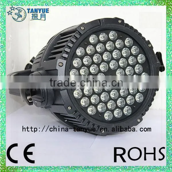 led 54 3w par light waterproof ip65 rgbw led par light