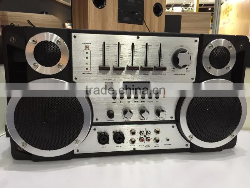 boombox original vibration speaker original vibration excellent with Battery portable hifi bass vibration speaker