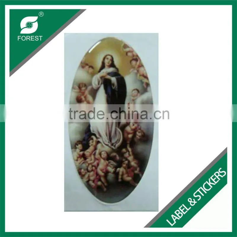 CHINA FACTORY DIRECTLY MADE WATERPROOF DIE CUT ROUND STICKERS TOP SALE