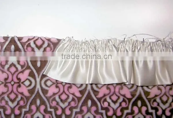 Plain blue satin fabric decorative fabric/Table Cloth