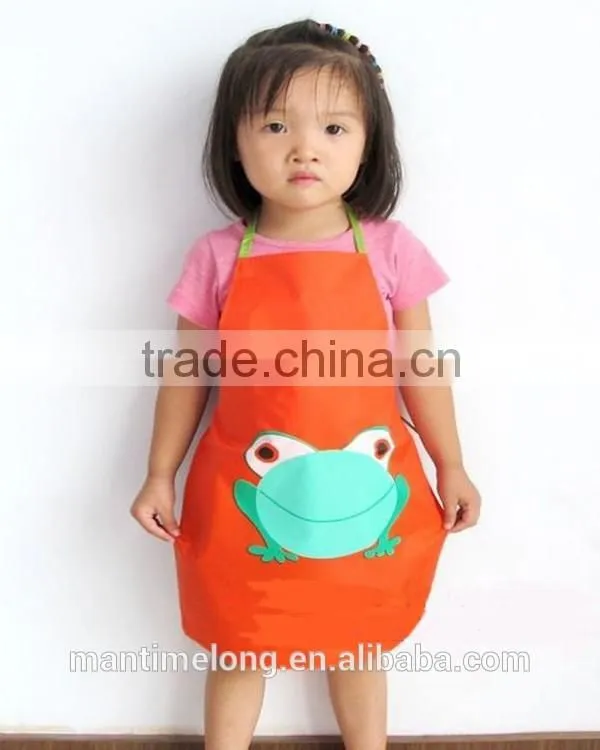 girl apron kids painting apron