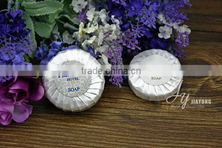 cheap wholesale round disposable hotel small soap for 3-5 star hotel