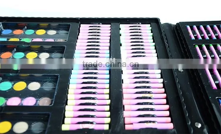 Wholesale high quality big drawing set art drawing set with 250pcs