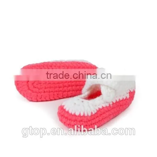 Wholesale Baby Handmade Crochet Shoes Supplier for 1-10 months old S-0009