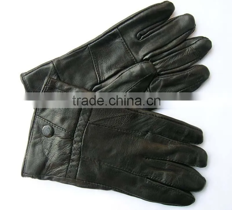 men leather gloves LG-09