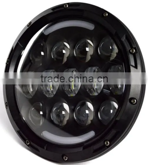 New Hi/Low 7 Inch Led Headlight, 78W Jeep Wrangler 7 Inch Led Headlight