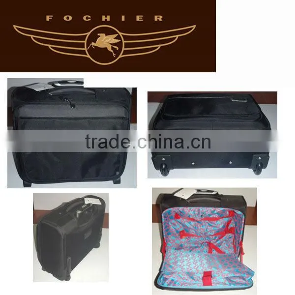 2014 rolling business briefcase trolley laptop case