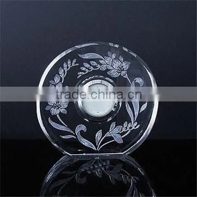 Wholesale Crystal Round Clock Weeding Gift