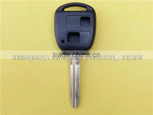 Wholesale Toyota 2 buttons key blank smart key case TOY43 blade