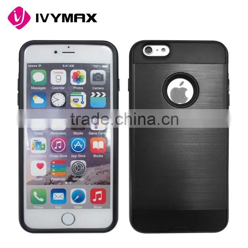 IVYMAX brushed mobile phone cases and covers for iphone 6s plus case 5.5 inch phone case