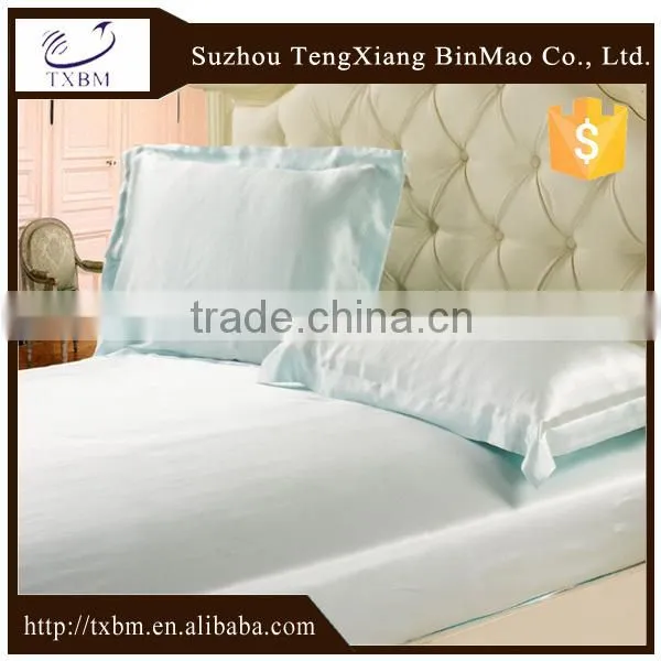 100% pure silk baby blue color silk pillowcase