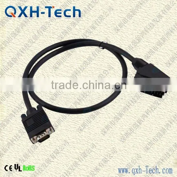 21P Scart Cable for Audio/Video Input/Output