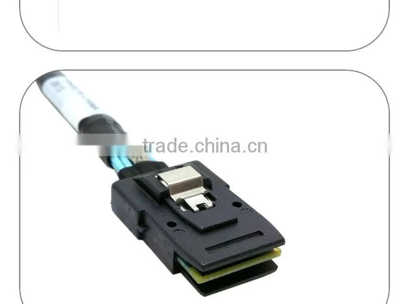 1m 28AWG Mini SAS SFF external 8087 to HD SFF 8644 12Gbps cable