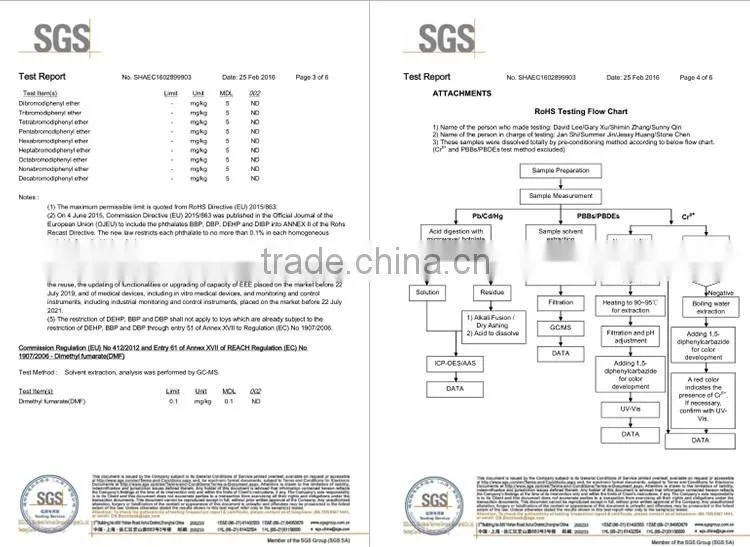 Hot selling dmf free silica gel desiccant bag with low price