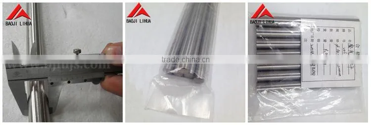 high purity W1 99.95% tungsten bar stock