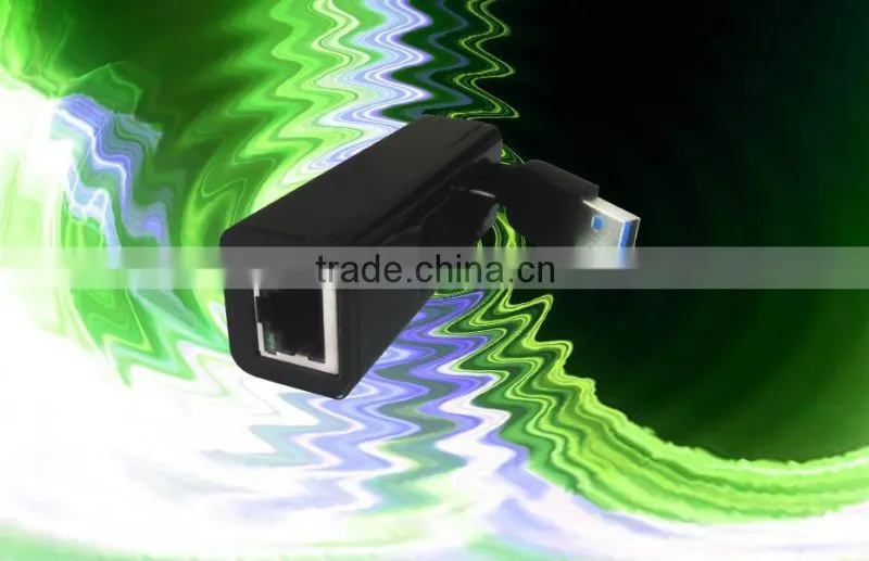 Hot Plug USB3.0 Giga lan card without driver