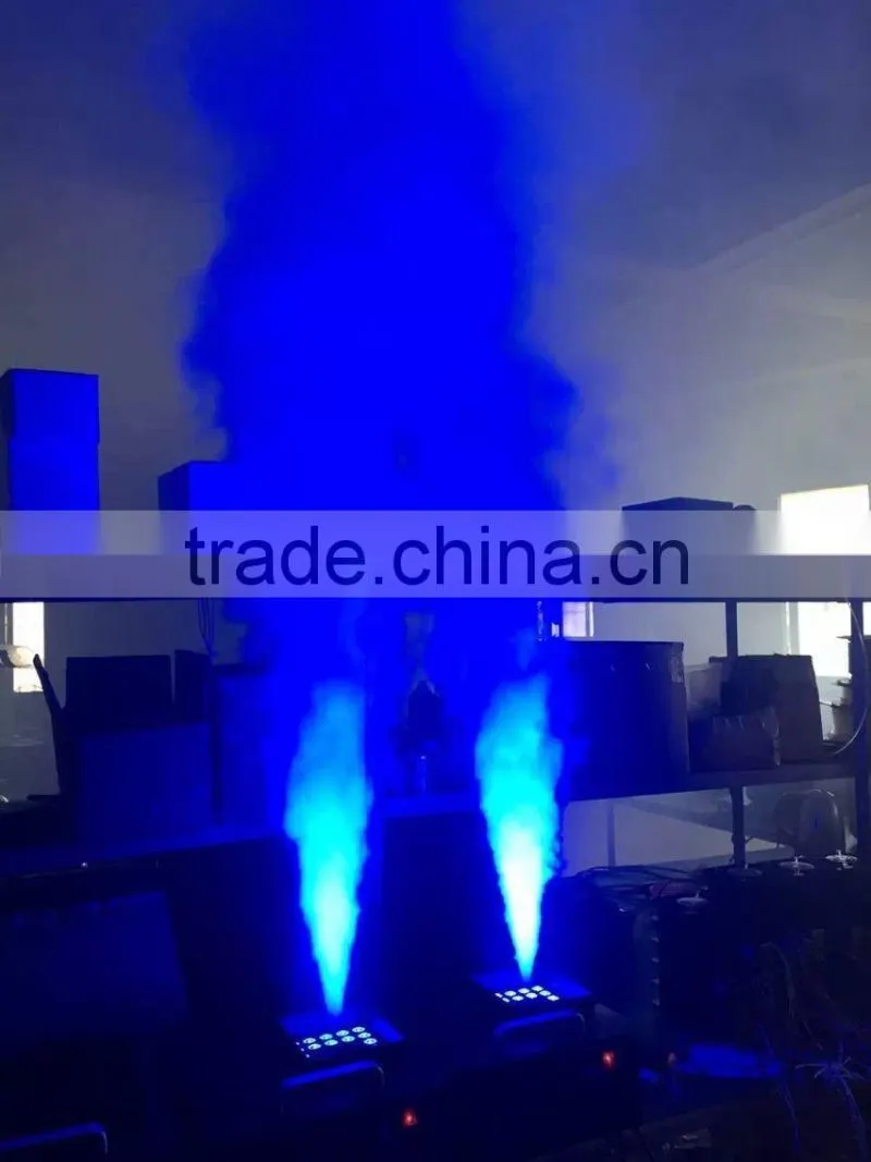 China Factory DMX Colorful LED RGB Smoke 1500w LED Moving Head Fog Machine Stage Effect For Sale Christmas Disco Party