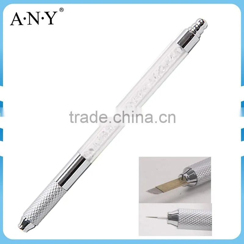 ANY New Hot Sale Acrylic Handle Rhinestone Permanent Eyebrow Pencil Microblading Pen Tool Tattoo Machine Pen