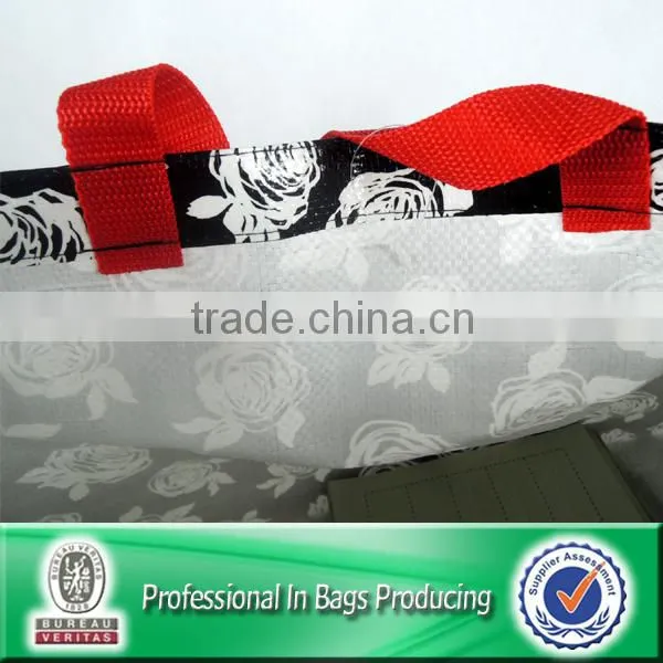 Custom Cheap Recycled Laminated PP Woven Fabric Shopping Bag