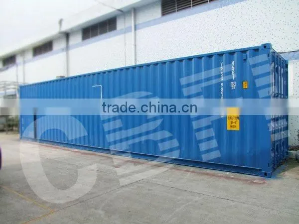 Containerized ice machine for automatic block ice machine