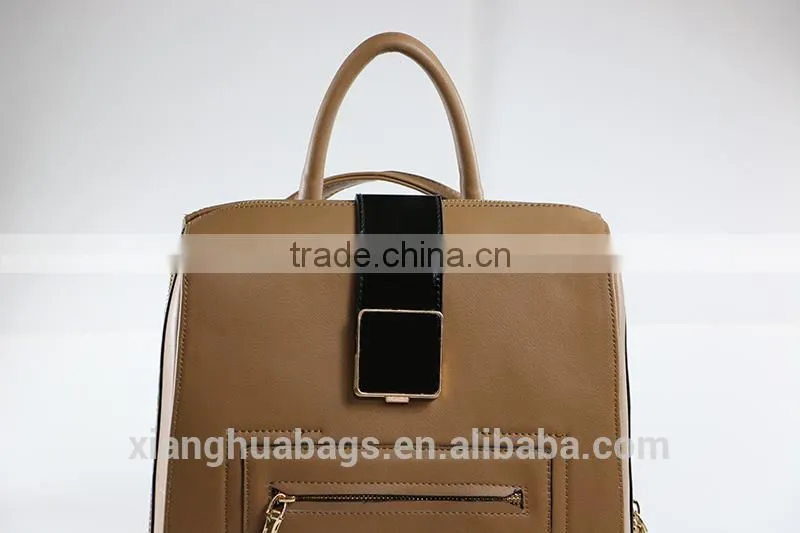 Women leather backpack from China supplier