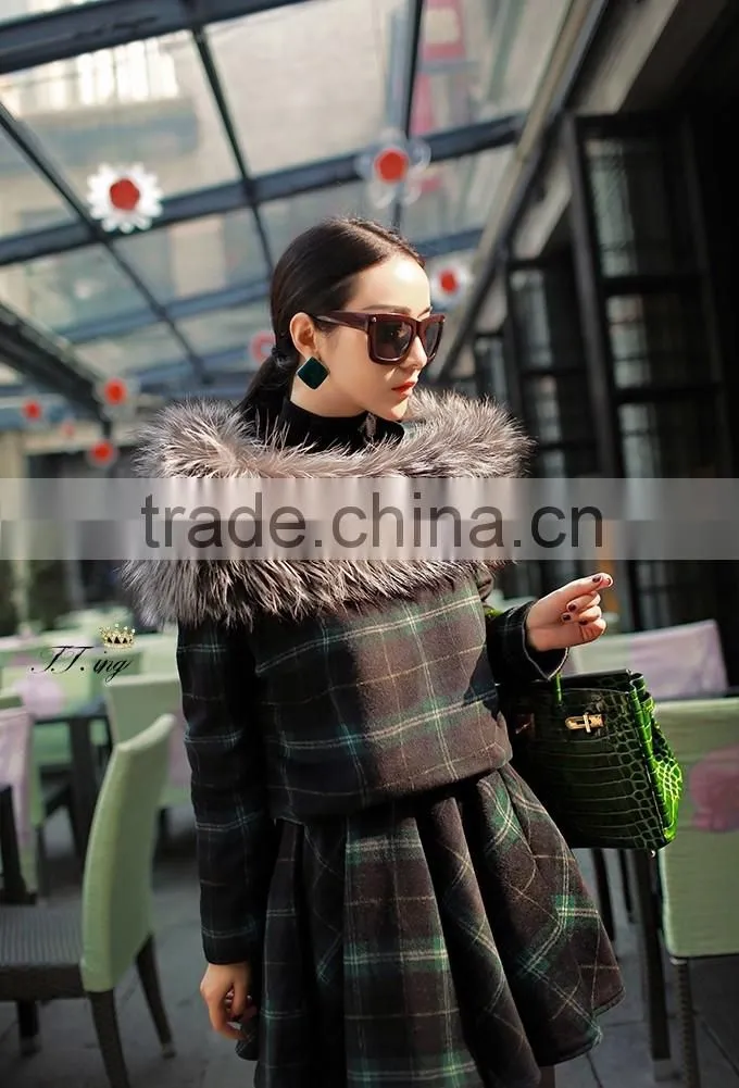 new style real sliver fox fur scarf/high fashion shiny style fur scarf for ladies