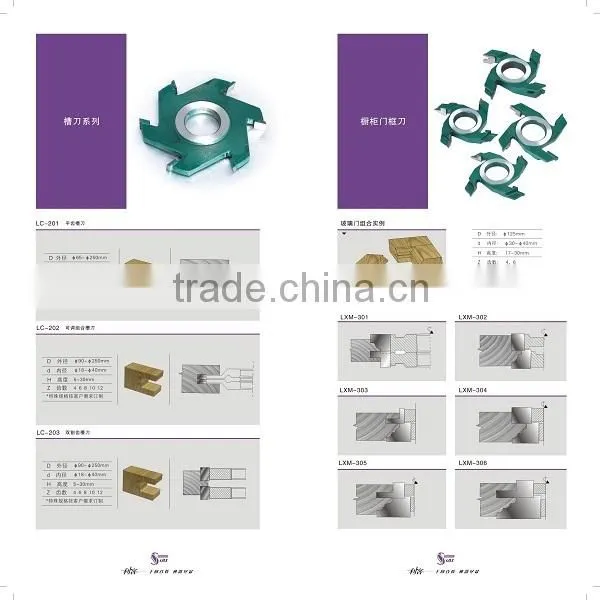TCT door plank profile cutter