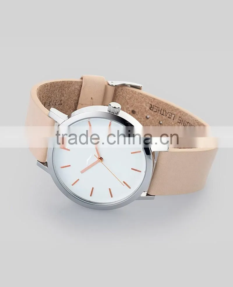 2016 Leather Wrist Watch New Design Watch Oem Watches