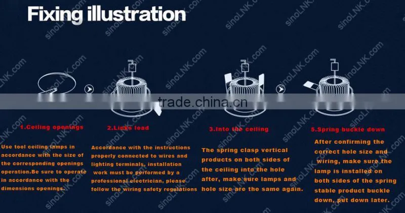 Glowever Hall lantern LED Bay light Double lamp SKD parts 15W*2 For the Africa Market