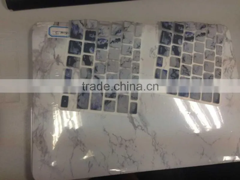 marble pattern Custom membrane keyboard for marble macbook