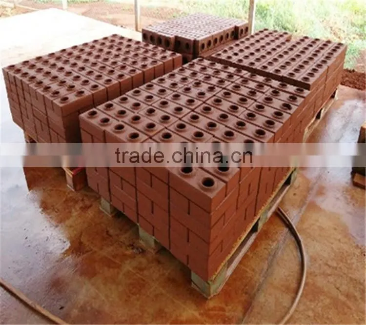 HR1-10 the cheapest automatic Interlocking clay brick machine compressed earth soil cement block brick making machine