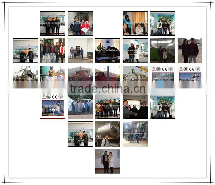 Hot Selling! Scrap Tire Pyrolysis Plant/ Scrap Plastic Recycling Machine/ Waste Tires Pyrolysis Machinery