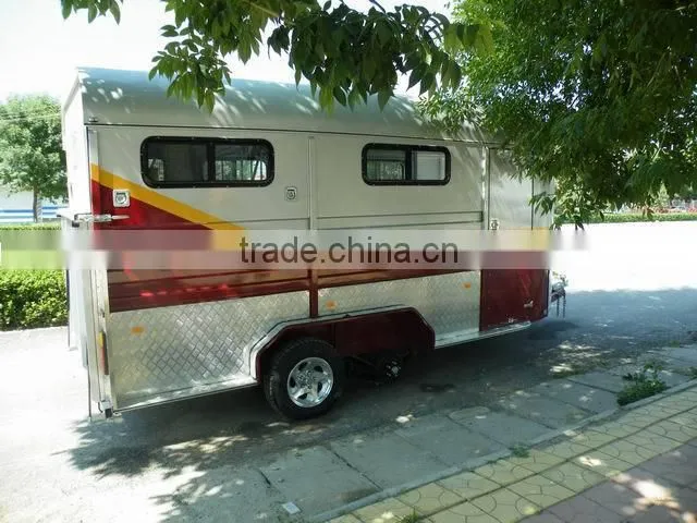 3 horse angle load luxury float ,australia standard