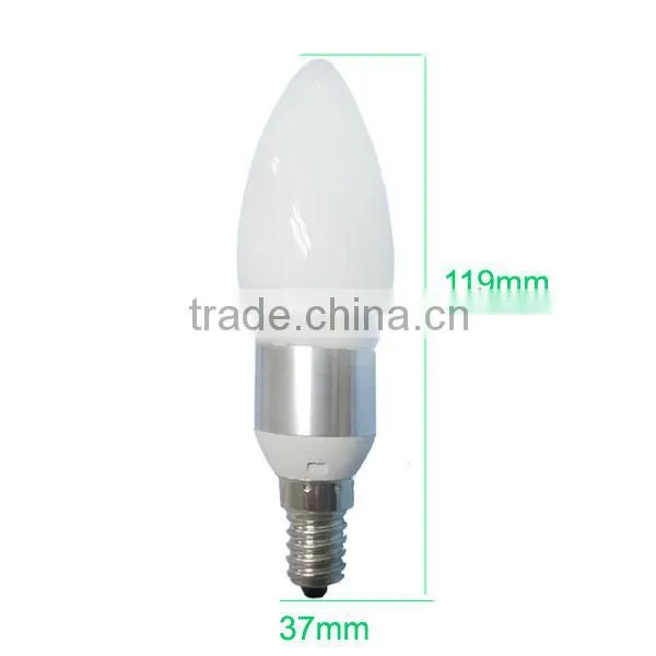 4w Espistar 3020smd e14 base low voltage led decorating candle light