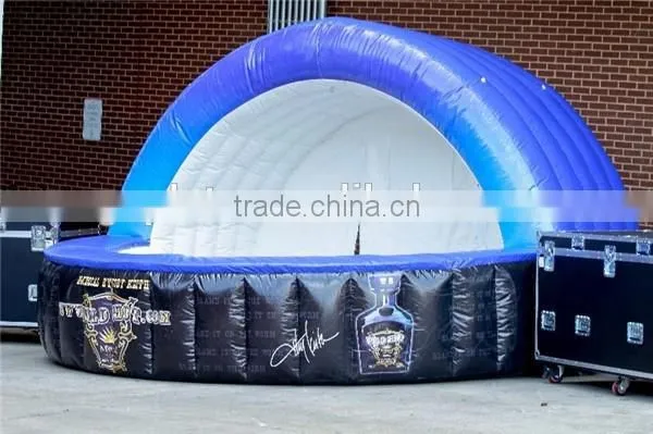 New product inflatable bar / blue color inflatable serving bar for outdoor event