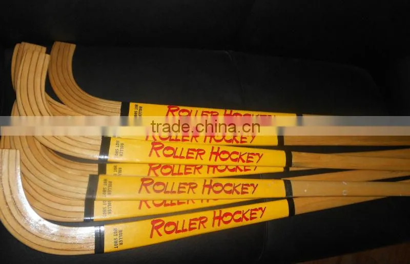 SUPER HOT DEAL ROLLER WOODEN HOCKEY STICK