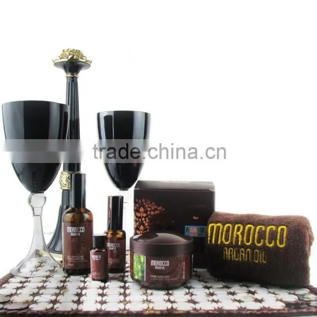 2016 Newest Christmas Gift Set Sulfate Free Argan Oil Shampoo Conditioner Hair Masque Set