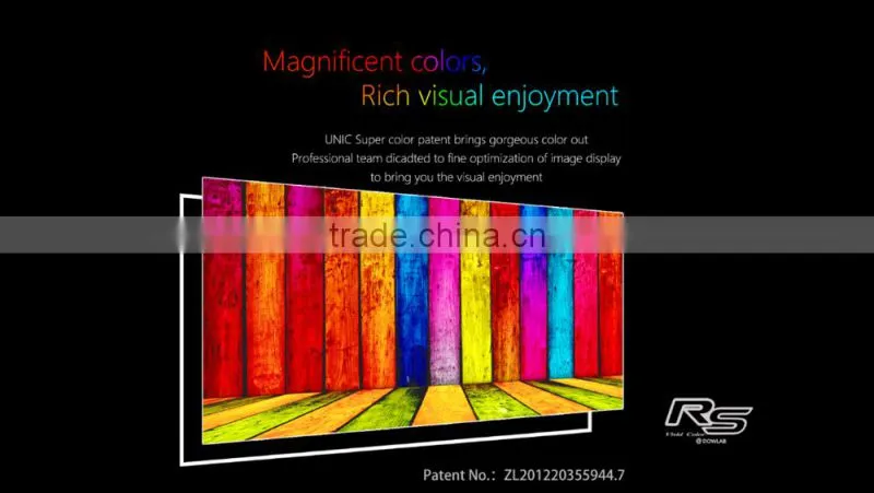 UNIC UC46 Projector Portable Red-Blue 3D Effect Simplified Micro Full HD 1080P with WIFI Home Cinema LED Projector US/EU/UK Plug