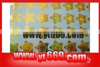 Hot-selling 3d hologram laser label sticker